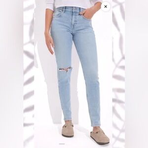 American Eagle ripped skinny jeans